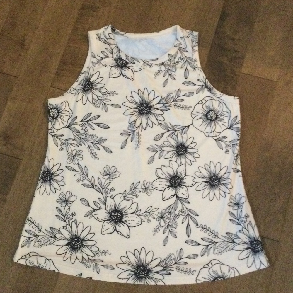 Womens floral tank